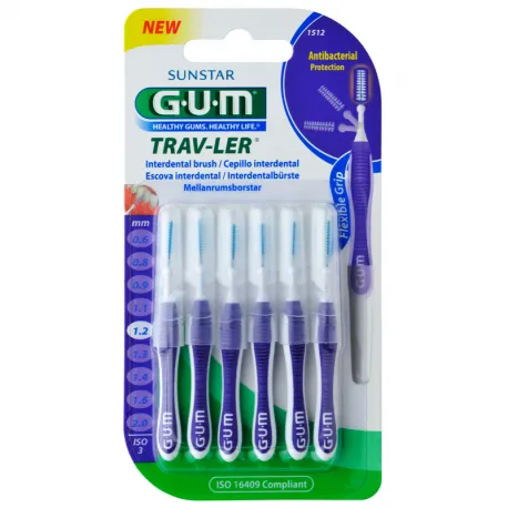 Gum Trav-ler 1.2 mm mov, 6 buc