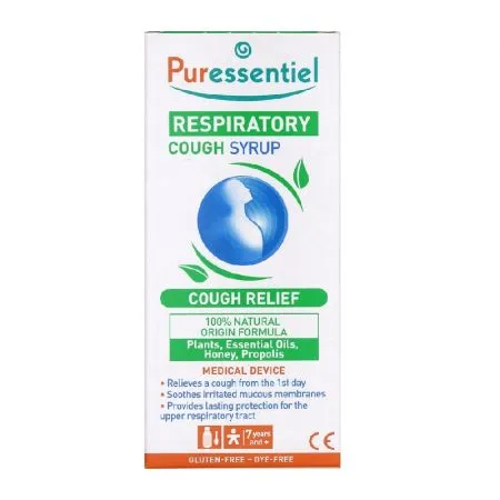 Sirop de tuse Respiratory, 125 ml, Puressentiel