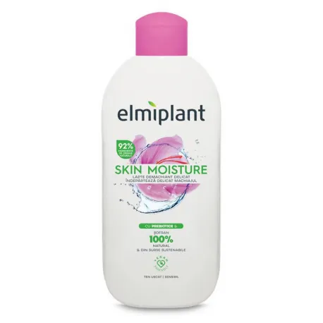 Elmiplant Skin Moisture Lapte Demachiant Ten Sensibil, 200 ml