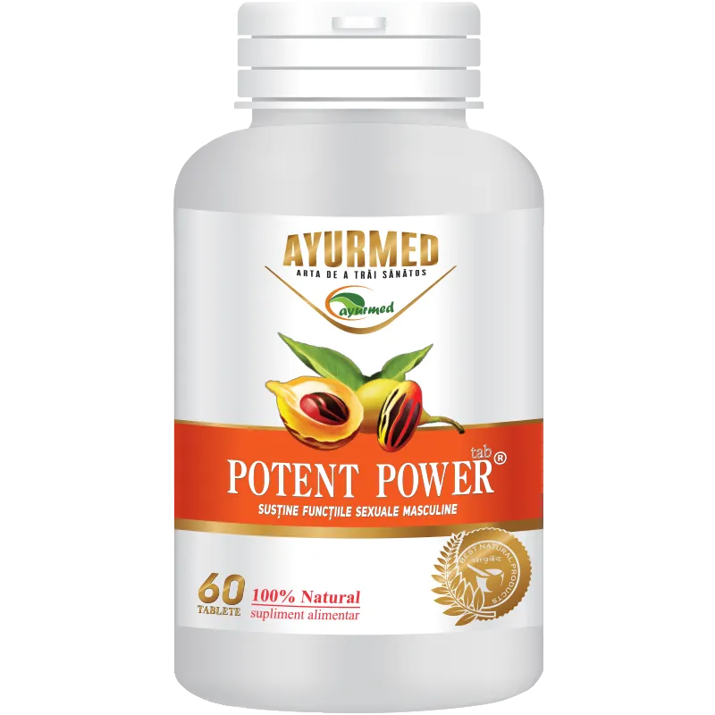 Potent Power, 60 tablete, Ayurmed