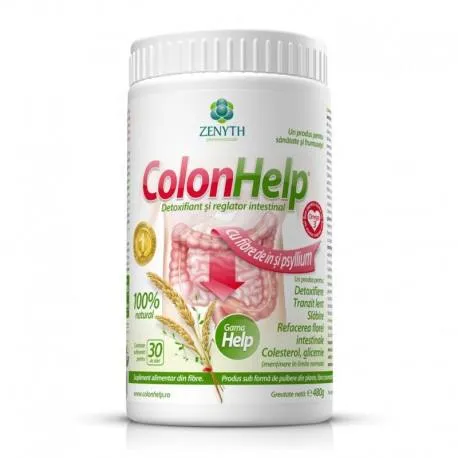 Colon Help - Supliment pentru detoxifiere, 480g