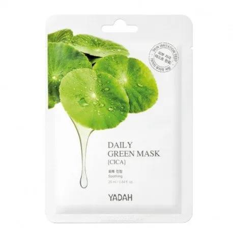 YADAH Daily Green Masca de fata cica, 25 ml