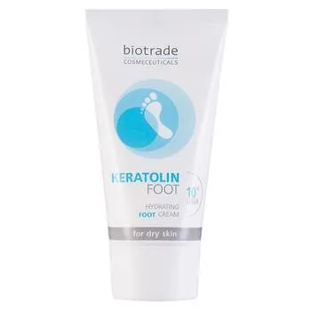 Crema hidratanta pentru picioare cu 10% uree Keratolin Foot, 50ml, Biotrade