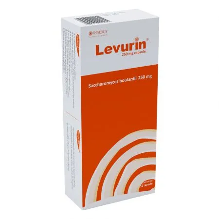 Levurin, 250 mg, 12 capsule, Innergy