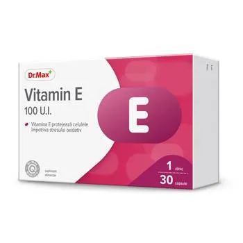 Dr. Max Vitamina E 100UI, 30 capsule
