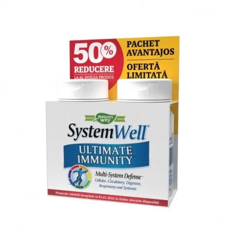 Secom SystemWell Ultimate Immunity, 30 tablete -50% la al 2lea produs