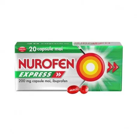 Nurofen Express 200 mg, 20 capsule moi
