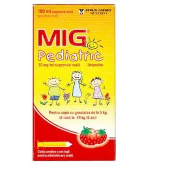 Mig pediatric suspensie orala 20 mg/ml, 100ml, Berlin Chemie