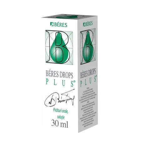 Beres Drops Plus - Picaturi, 30 ml, Beres Pharmaceuticals Co