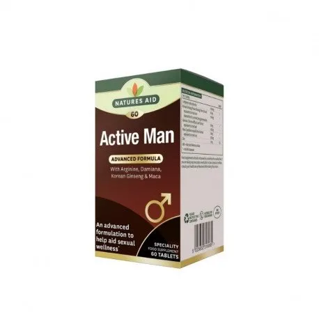 NATURES AID Active Man, 60 tablete