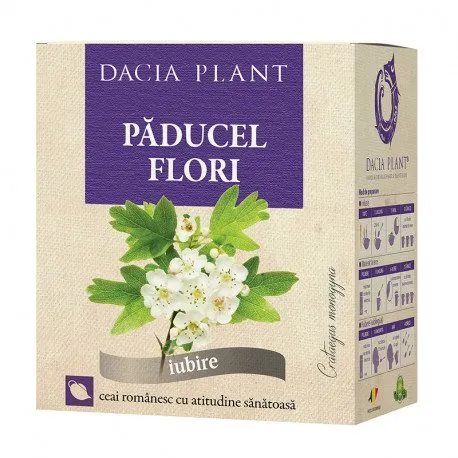 Dacia Plant Ceai paducel flori, 50 g