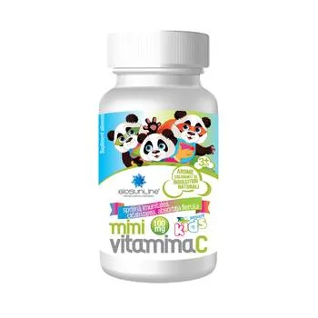 Mini Vitamina C pentru copii 100mg, 30 comprimate de supt, BioSunLine