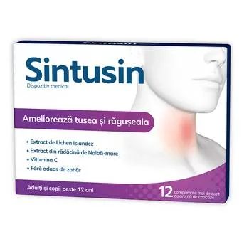Sintusin, 12 comprimate, Zdrovit