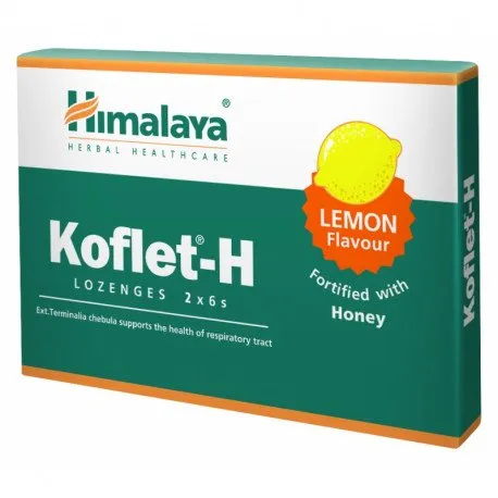 Himalaya Koflet-H pentru respiratie, 12 pastile