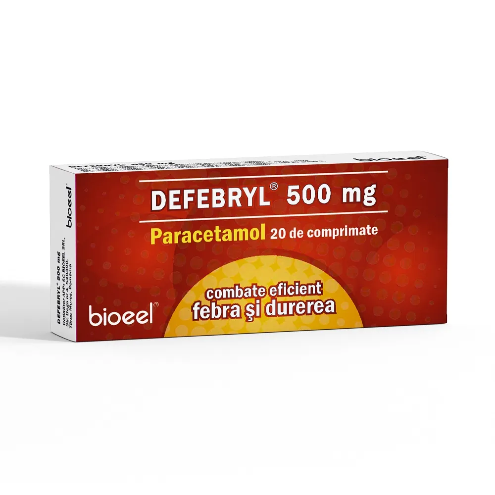 Defebryl, 500 mg, 20 comprimate, ioeel