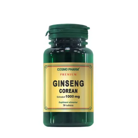 Cosmo Ginseng corean 1000 mg, 30 caps