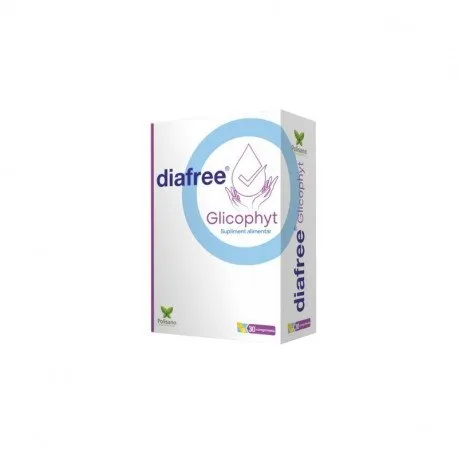 Diafree Glicophyt, 30 comprimate