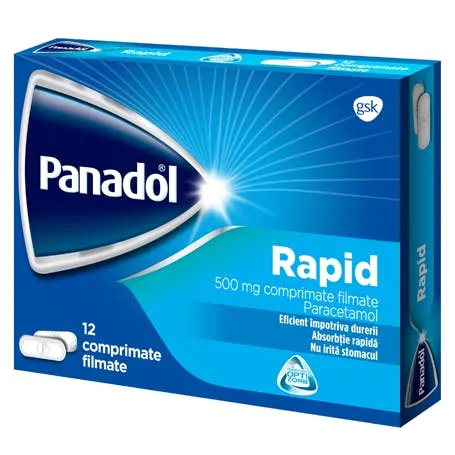 Panadol Rapid 500mg x 12cp.flm W64146011