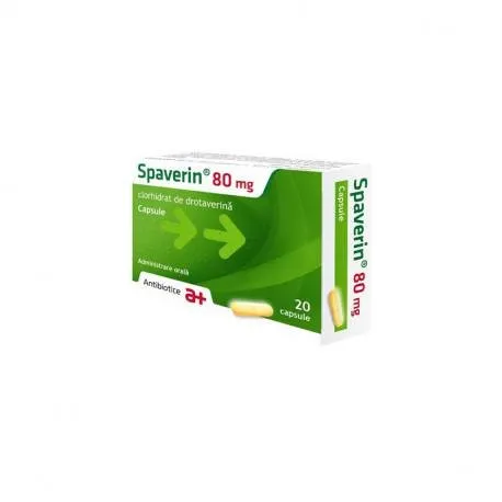 Spaverin 80 mg, 20 capsule