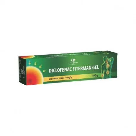 FITERMAN Diclofenac gel 10 mg/g, 100g