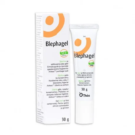 Blephagel, 30 g gel - pentru igiena pleoapelor si a genelor