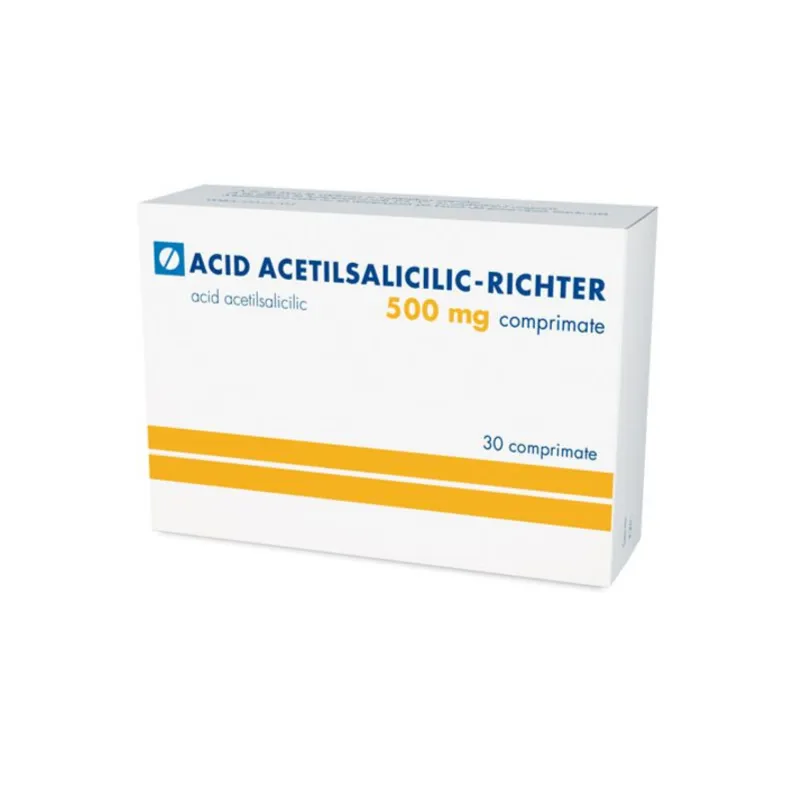 ACID ACETILSALICILIC RICHTER 500 mg x 30