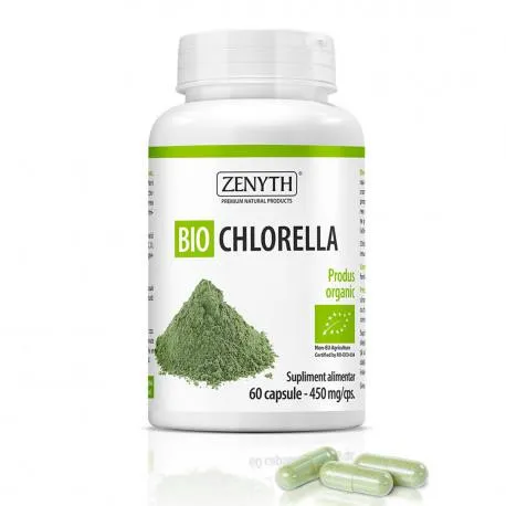 Bio Chlorella 450 mg, 60 capsule, Zenyth