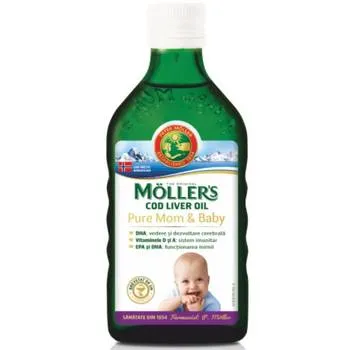 Moller's Cod liver oil Pure Mom & Baby, 250 ml, Orkla Health