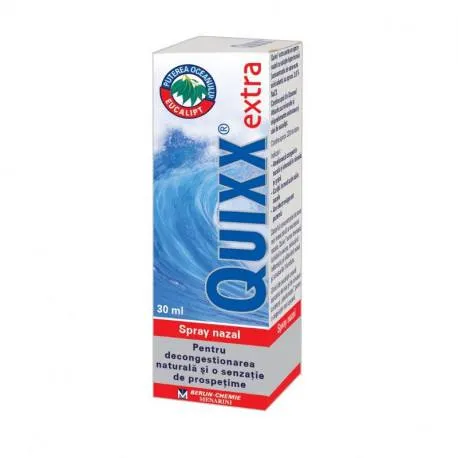 Quixx extra spray nazal pentru decongestionare, 30 ml