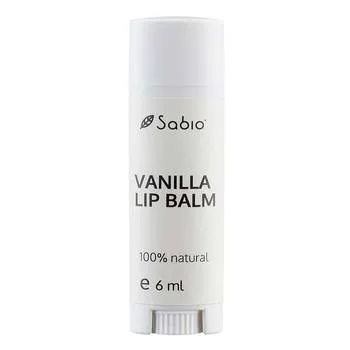 Balsam de buze cu vanilie, 6ml, Sabio