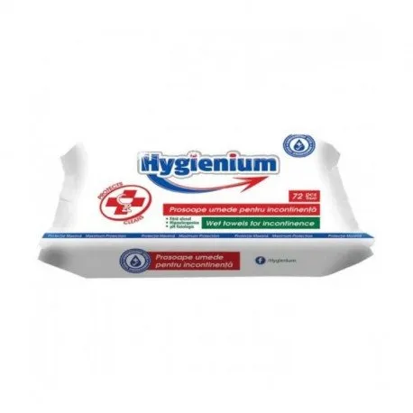 Hygienium serv. umede incontinenta, 72 bucati