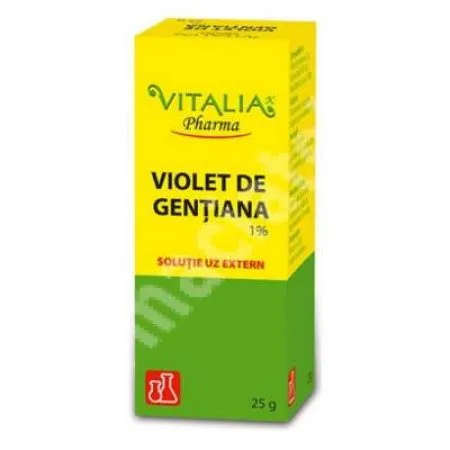 Violet de Gentiana, 1%, 25 g, Vitalia