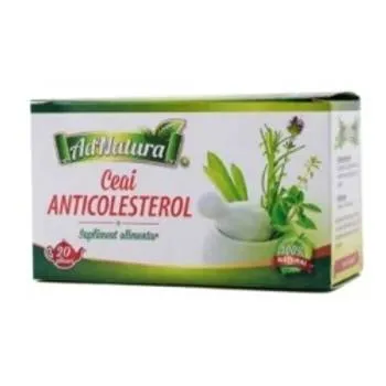 Ceai anticolesterol, 20 plicuri, AdNatura