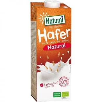 Lapte din ovaz natural Bio, 1l, Natumi