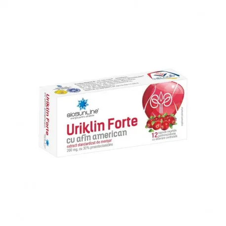 BioSunLine Uriklin Forte, 12 capsule