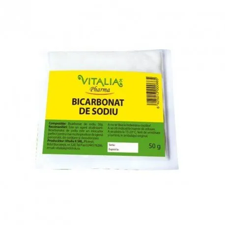 Bicarbonat de sodiu 50g Vitalia K
