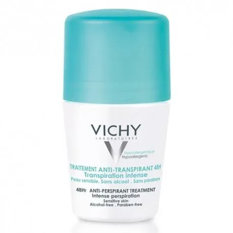Vichy Roll-on antiperspirant fara alcool, 50ml