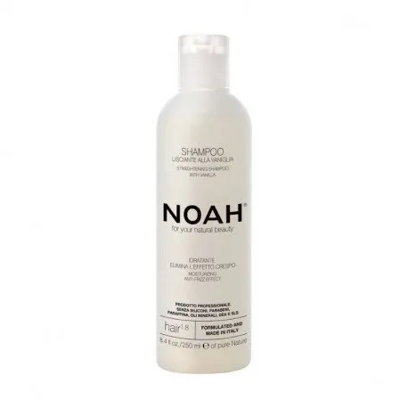 Noah Sampon natural pentru indreptarea parului cu extract de vanilie, 1.8, 250 ml