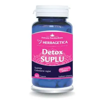 Detox Suplu, 60 capsule, Herbagetica