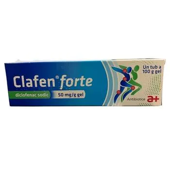 Clafen gel 5%, 100g, Antibiotice