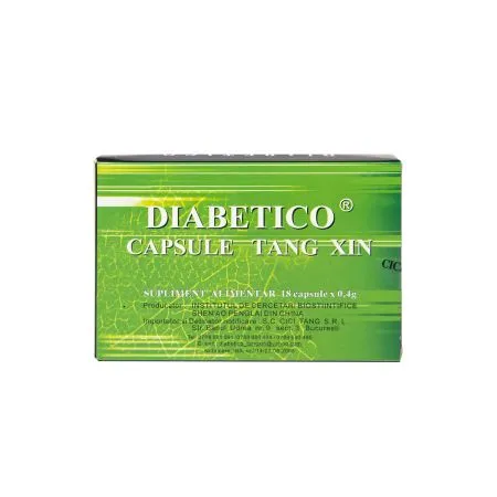 Diabetico Capsule Tang Xin, 18 capsule, China
