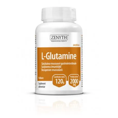 L-Glutamine, 120 g, Zenyth