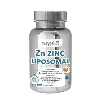 Zinc Lipozomal, 60 capsule, Biocyte