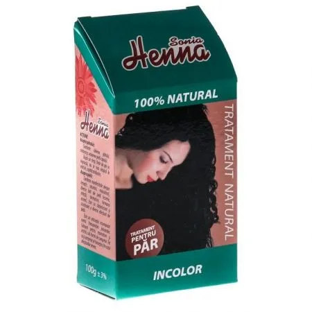 Masca pentru par Henna incolor, 100 g, Kian Cosmetics