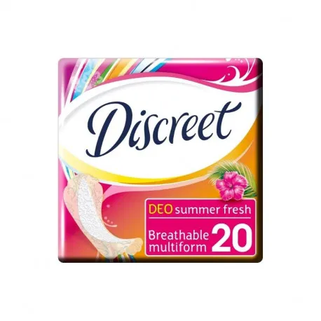 Discreet regular deo Summer fresh 20 bucati/pachet