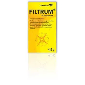 Filtrum, 10 comprimate, Avva Rus