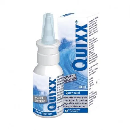 Quixx, 30 ml spray nazal pentru eliminarea congestiei nazale