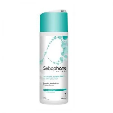 Sampon sebo-regulator Sebophane, 200 ml, Biorga