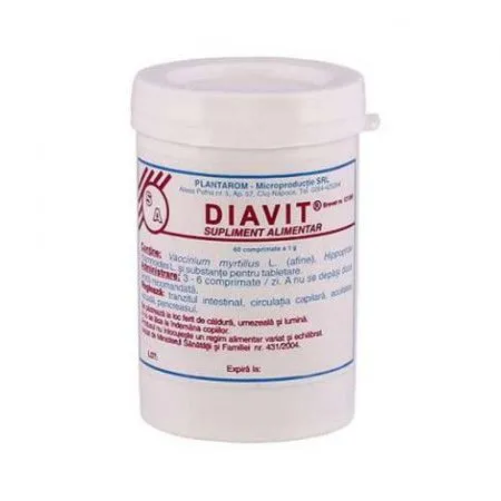 Diavit, 60 capsule, Platarom