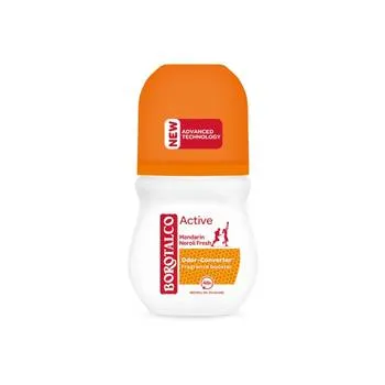 Deodorant roll-on cu mandarina si neroli Active, 50ml, Borotalco